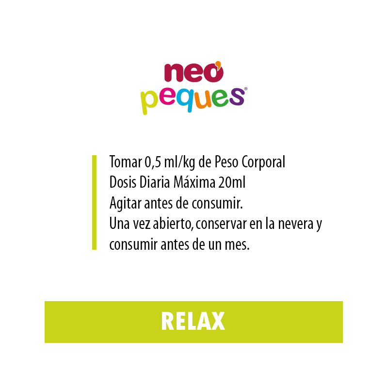 Neo Peques Relax 150ml Neovital Health