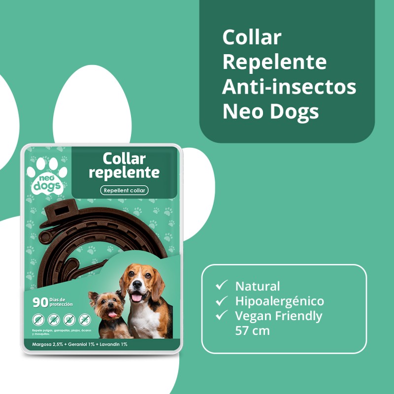 NEO DOGS COLLAR REPELENTE M ANTI-INSECTOS