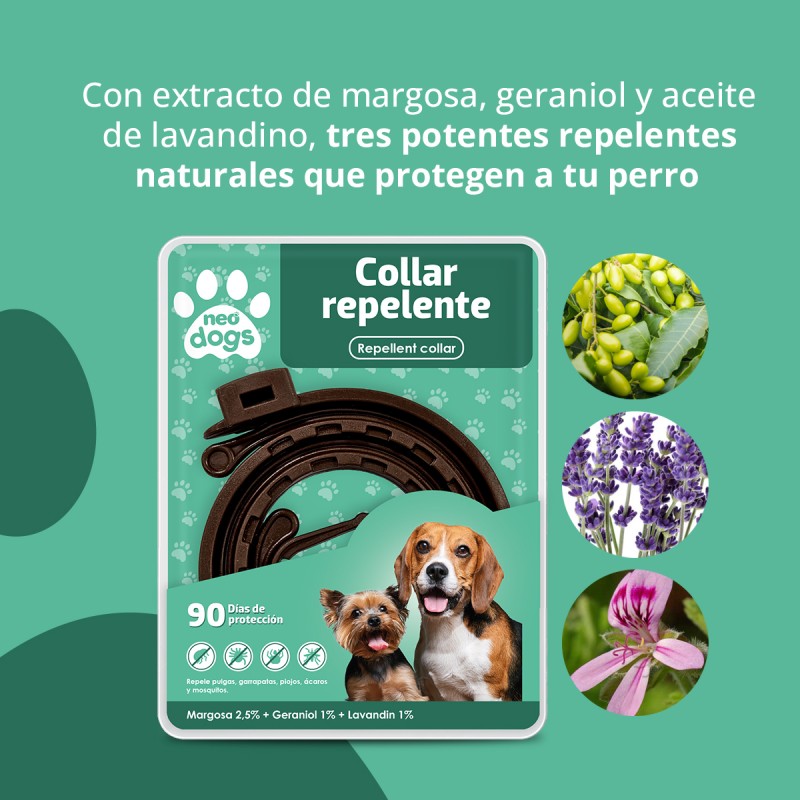 NEO DOGS COLLAR REPELENTE M ANTI-INSECTOS