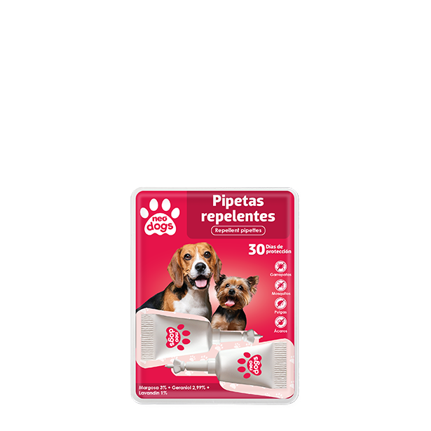 NEO DOGS PIPETAS REPELENTES ANTI-INSECTOS