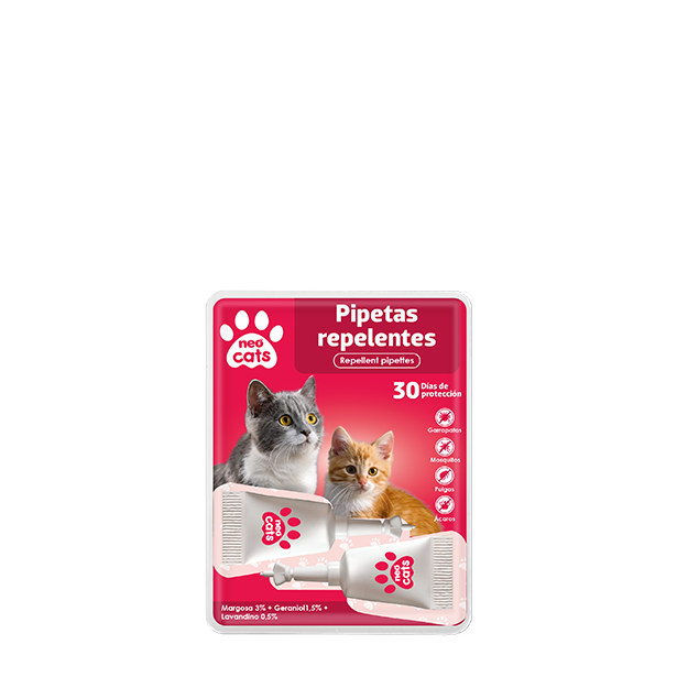 NEO CATS PIPETAS REPELENTES ANTI-INSECTOS