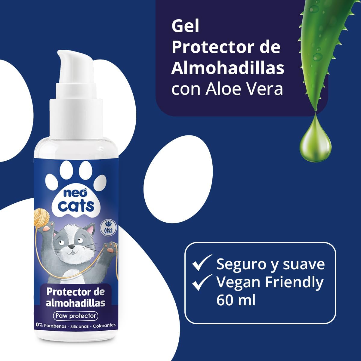 NEO CATS PROTECTOR DE ALMOHADILLAS